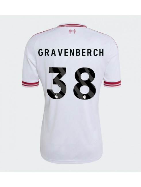 Muži Futbalové oblečenie Liverpool Ryan Gravenberch #38 2026-27 Krátky Rukáv - Preč Muži Futbalové oblečenie Liverpool Ryan Gravenberch #38 2026-27 Krátky Rukáv - Preč